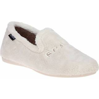 👉 Pantoffels vrouwen beige Pantoffel Moccasin