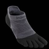 👉 Zwart Injinji Run Lightweight No Show Teensokken