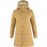 👉 Fjällräven - Women's Greenland Winter Parka - Lange jas maat L, beige