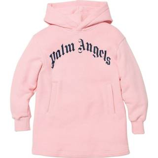 👉 Hoodie vrouwen roze Over Logo Dress