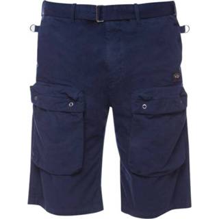 👉 Bermuda male blauw Bermudas