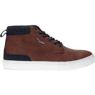 👉 Veterboots cognac veters plat kunststof textiel active PME Lexing-T Veterboot 8720313260831