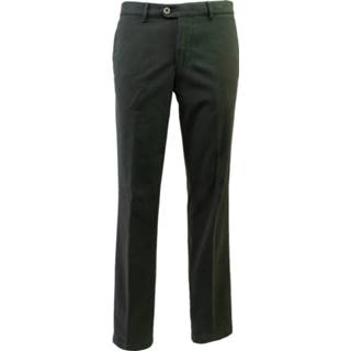 👉 Bruin groen katoen active Eagle & Brown chino stretch biologisch fijne structuur Donkergroen 8719902069863 8719902069894
