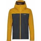 👉 Rab - Arc Eco Jacket - Regenjas maat XXL, zwart/oranje