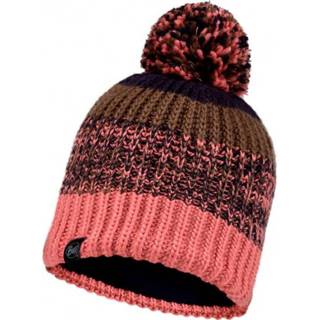 👉 Beanie rood zwart bruin One Size uniseks Buff - Kid's Sibylla Muts maat Size, rood/zwart/bruin 8428927452474