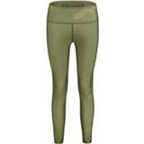 👉 Maloja - Women's GoldhaferM. - Legging maat XL, olijfgroen/grijs