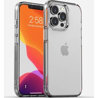 👉 Siliconen hoesje transparant ShieldCase iPhone 13 Pro mat (transparant) 8720626915763