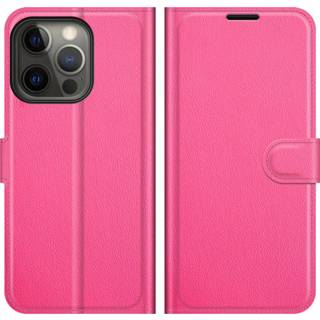 👉 Portemonnee roze ShieldCase® iPhone 13 Pro wallet bookcase (roze) 8720626915343