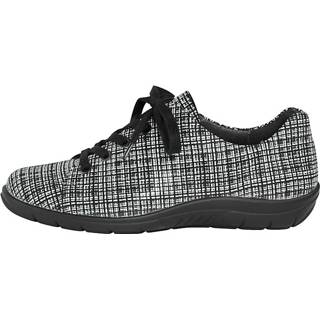 👉 Veterschoenen zwart gepolsterde rand Veterschoen Naturläufer 4055706754081