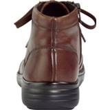 👉 Hoge veterschoenen glad leer zeer comfortabel effen vrouwen cognac veterschoen Vamos 4055704901456 4055704901494