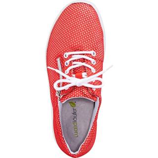 👉 Veterschoenen rood Veterschoen Waldläufer 4065447433237
