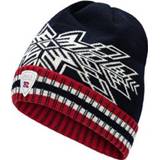 👉 Muts zwart grijs rood One Size uniseks kinderen Dale of Norway - Ol Spirit Kids Hat 4-8 Years maat size, zwart/grijs/rood 7054880405540