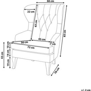 👉 Fauteuil geel stof ALTA 4251682225069