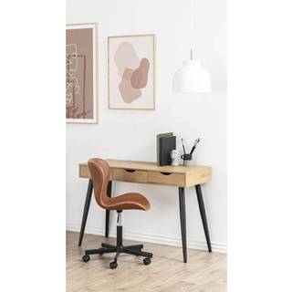 👉 Bureaustoel bruin leer active Matilda Scandic House 5713941073136