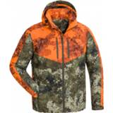 👉 Pinewood - Furudal/Retriever Active Camou Jacke - Regenjas maat L, olijfgroen/oranje/bruin/grijs