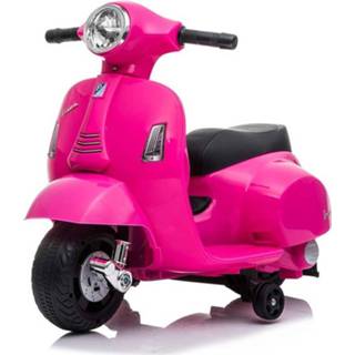 👉 Roze active baby's Happy Baby Vespa Scooter Elektrisch - Pink 8718531447516