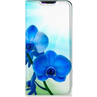 👉 Orchidee blauw Xiaomi Redmi 9 Smart Cover - Cadeau voor je Moeder 8720632112231