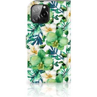 👉 Orchidee groen IPhone 13 Pro Max Hoesje 8720632186287