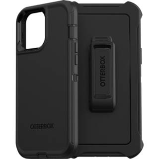 👉 Unisex zwart kunststof OtterBox Defender Rugged Backcover voor de iPhone 13 Pro Max - 840104274514