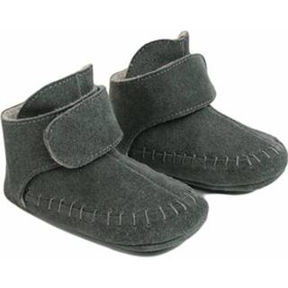 Moccasins active baby's Lodger Walker Moccasin Babyslofjes - Gunmetal, Maat: 12-15M 8719033398382