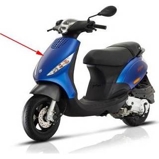 👉 Voorscherm blauw active Piaggio Zip 4-takt Euro 4 mat 284 a origineel 57641300dz