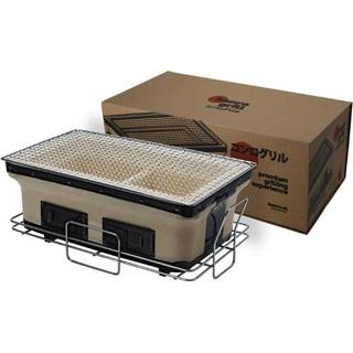 👉 Grill Konro met Net en Basis - 41 x 24 17cm 8719323517103