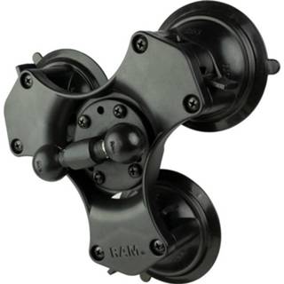 👉 Zuignap RAM Mount Twist-Lock™ drievoudige zuignap, dubbele b-maat balbasis