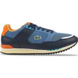 👉 Blauw oranje unisex mannen Lacoste Partner Piste Blauw/Oranje Heren
