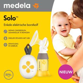 👉 Borstkolf transparant Medela Solo Enkele Elektrische 7612367075046