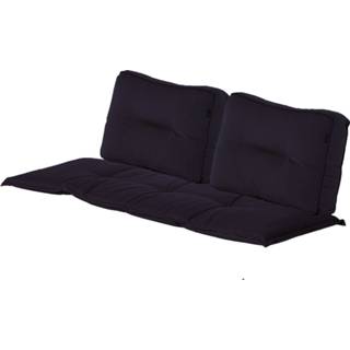 👉 Grijs Bankkussen zit en rug 120cm Carré Havana darkgrey