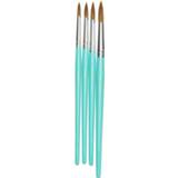 👉 Turkoois stuks active Aquarelpenselenset turquoise - 4 7320181800491