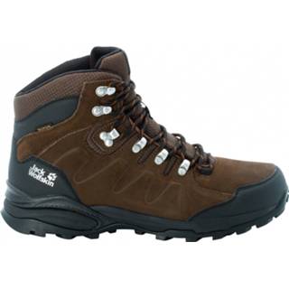 👉 Wandel schoenen bruin 6 mannen Jack Wolfskin - Refugio Texapore Mid Wandelschoenen maat 6, 4060477907444