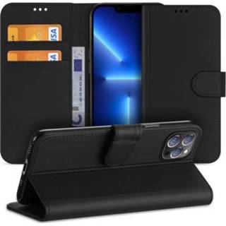 👉 Pasjes houder zwart Bookcase iPhone 13 Pro Max Hoesje met Pasjeshouder 8720632643872