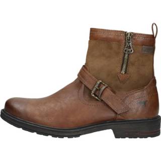 👉 Enkellaarzen male cognac Mustang - 2600019003788