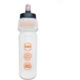 Drink systeem uniseks wit grijs OMM - Ultra Bottle 500ml Bite Valve Drinksysteem maat 500 ml, grijs/wit 5060824951365
