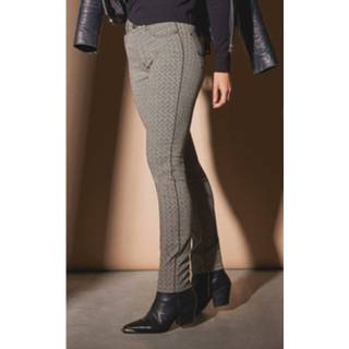 👉 Vrouwen beige Para Mi Herring bone jacquard marble fw211.153012 8719149337565