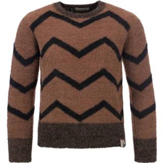 👉 Gebreide trui vrouwen bruin meisjes Looxs Revolution Zachte voor in de kleur 8719645135740