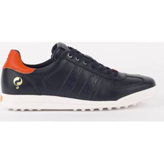 👉 Golfschoenenen blauw oranje leer golf herenschoenen male Q1905 Golfschoen fairway donkerblauw/oranje 8718383209096 8718383209140