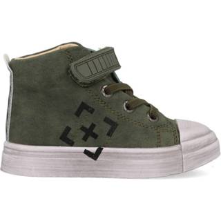👉 Sneakers suede s 25 jeugd groen Shoesme SH21W024-A Groen-25 maat 8720353292922