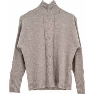 👉 Pullover viscose vrouwen grijs Due Amanti Sandie donker