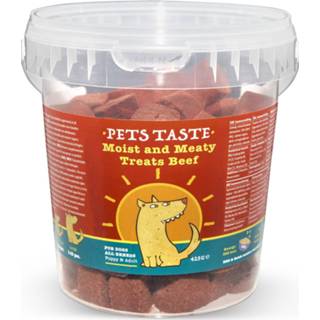 👉 Hondensnack Pets Taste Meaty Treats 425 g - Hondensnacks Rund 8716793908813