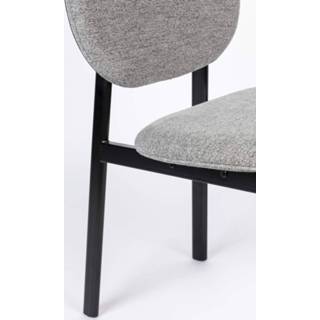 👉 Eetkamer stoel metaal active grijs Zuiver Eetkamerstoel Spike Grey 8718548057494