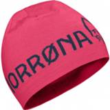 👉 Beanie uniseks One Size rood Norrøna - /29 Thin Logo Muts maat Size, 7042698450050