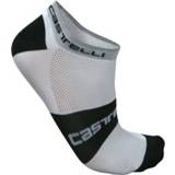👉 Sock wit zwart m s Castelli Lowboy / - Sokken 8032725861194