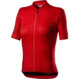 👉 Fietsshirt rood XL vrouwen Castelli Promessa Jacquard Jersey - Dames 8050949304501