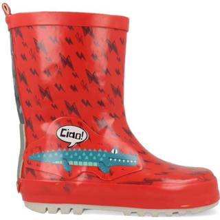 👉 Regenlaarzen rubber 23 jeugd rood Go Banana's GB-ALLIGATOR-RB Rood-23 maat 8720353272559