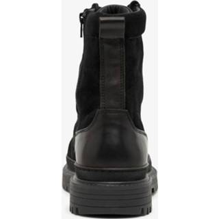 👉 Veterboots leer mannen zwart 'Daxx' 5714626479151