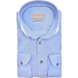 👉 Overhemd katoen male blauw John Miller 8720293242230