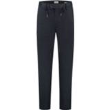 👉 Blauw kant male Dstrezzed Lancaster jogger pattern sweat blue blk 8718895488729