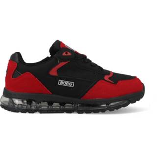 👉 Sneakers zwart mannen jeugd Björn Borg X500 PRF BLK 0950 / Rood-39 8717562519001